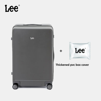 Shock-resistant suitcase with a handle, lightweight travel case