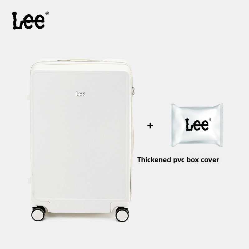 Shock-resistant suitcase with a handle, lightweight travel case