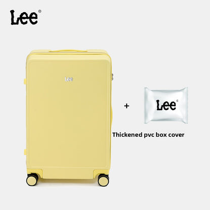 Shock-resistant suitcase with a handle, lightweight travel case
