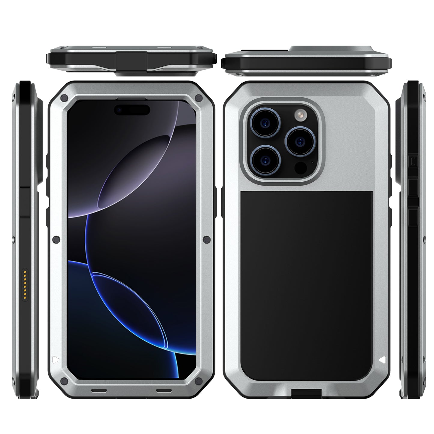 Shockproof Aluminum Phone Case for iPhone Series