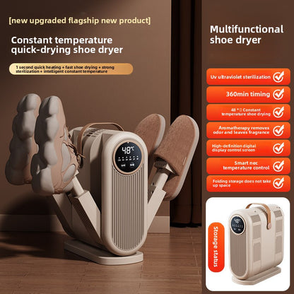 Shoe dryer for home and dormitory use