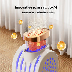 Four-head Telescopic 2pcs Rose Salt 4x