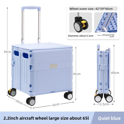Shopping cart small pull cart