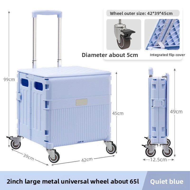 Shopping cart small pull cart