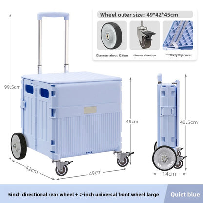 Shopping cart small pull cart