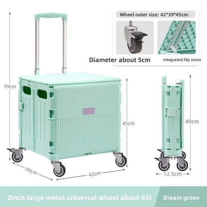 Shopping cart small pull cart