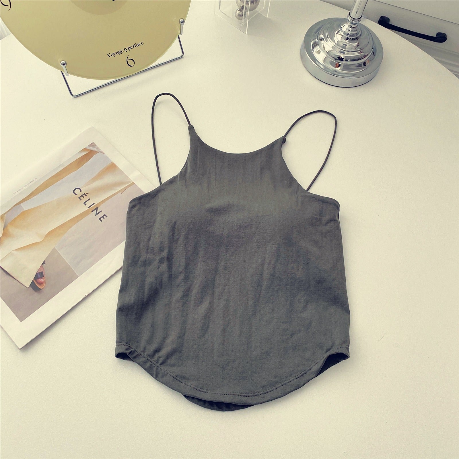 Short bandeau top