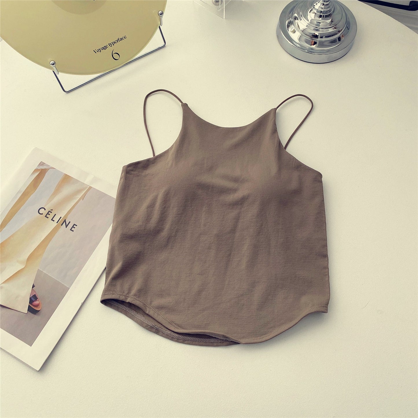 Short bandeau top