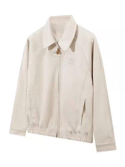 Short baseball jacket