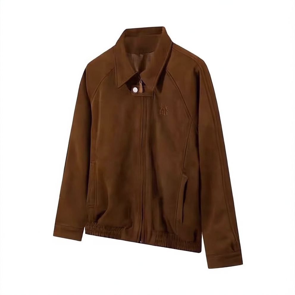 Short baseball jacket