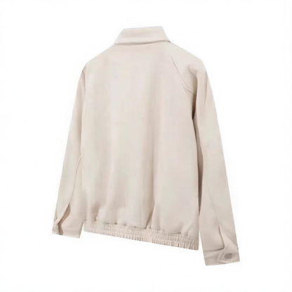 Short baseball jacket