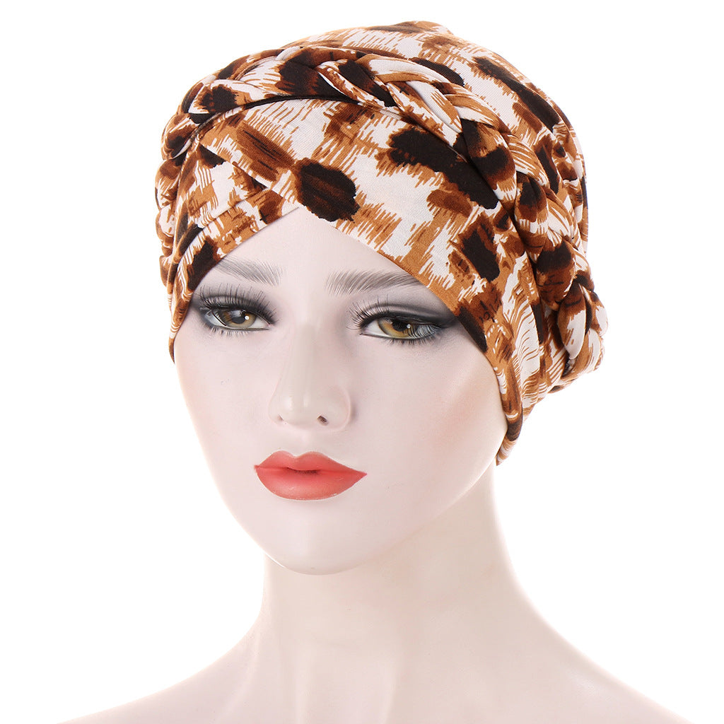 Short braids can be hidden under headscarves and hats