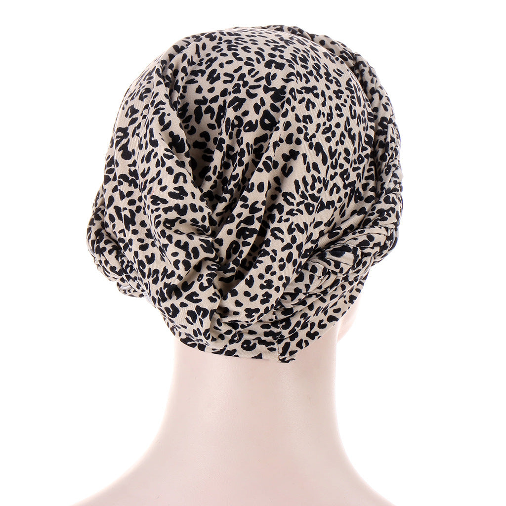 Short braids can be hidden under headscarves and hats