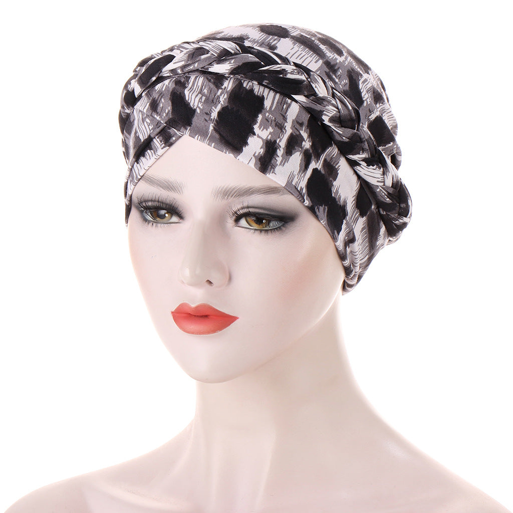 Short braids can be hidden under headscarves and hats