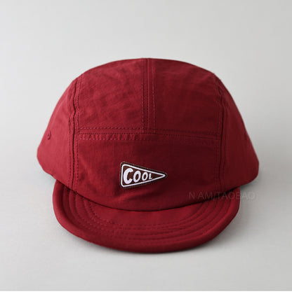 Short-Brimmed Five-Panel Quick-Dry Baseball Cap