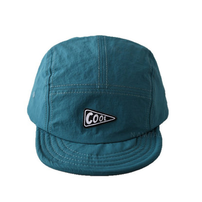 Short-Brimmed Five-Panel Quick-Dry Baseball Cap