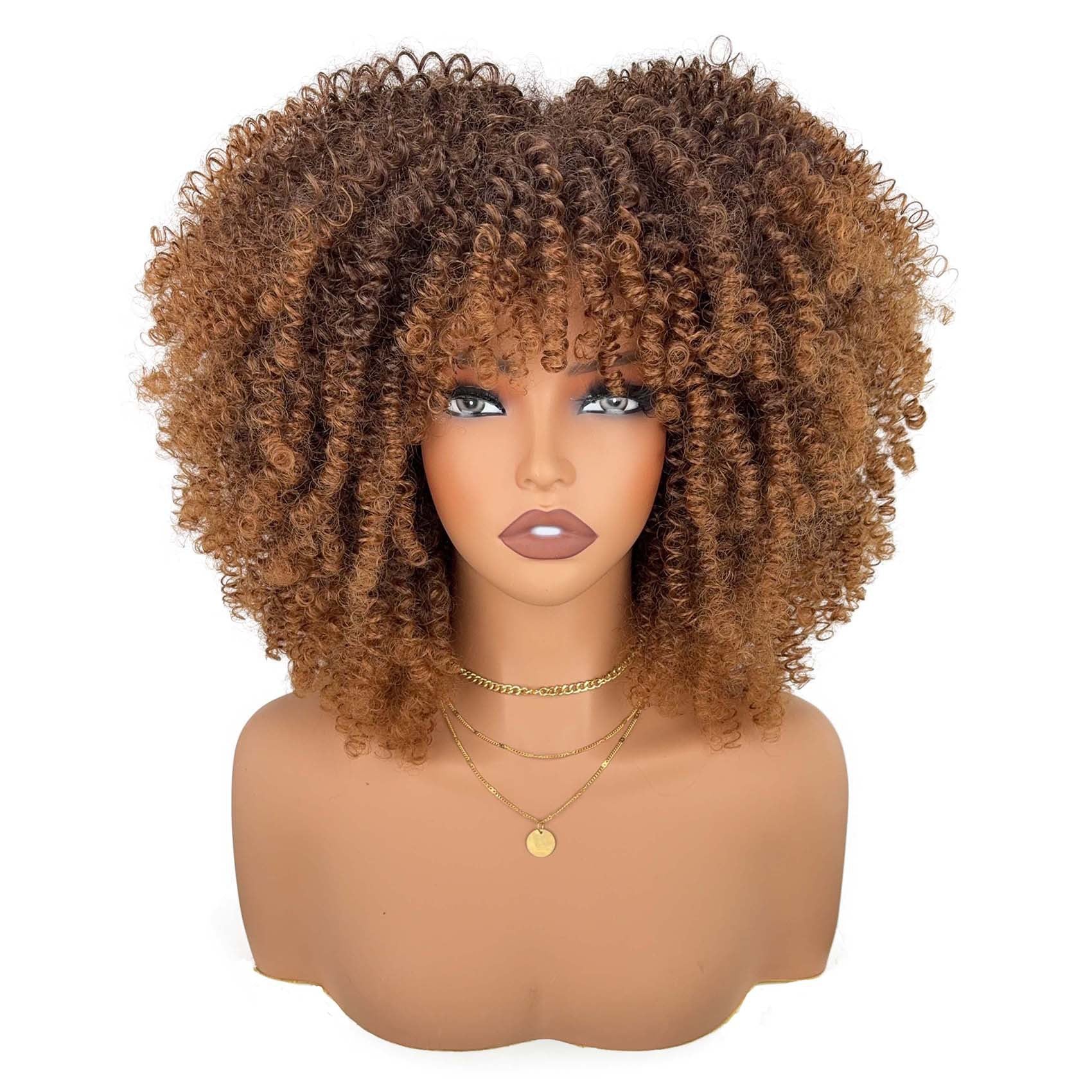 Short Curly Synthetic Wigs