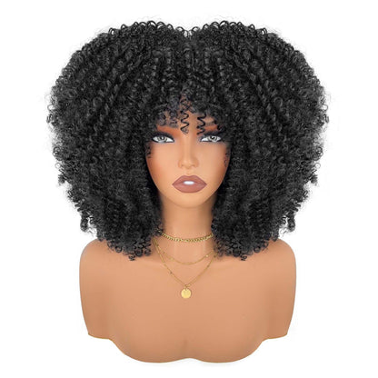 Short Curly Synthetic Wigs