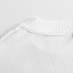 260g white long-sleeved t-shirt