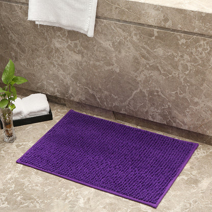 Short Hair Chenille Non-Slip Absorbent Floor Mat for Home Use