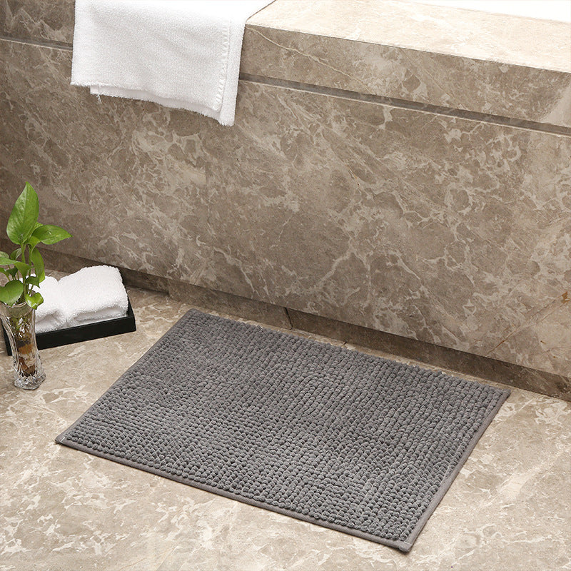 Short Hair Chenille Non-Slip Absorbent Floor Mat for Home Use