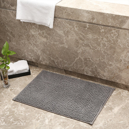 Short Hair Chenille Non-Slip Absorbent Floor Mat for Home Use
