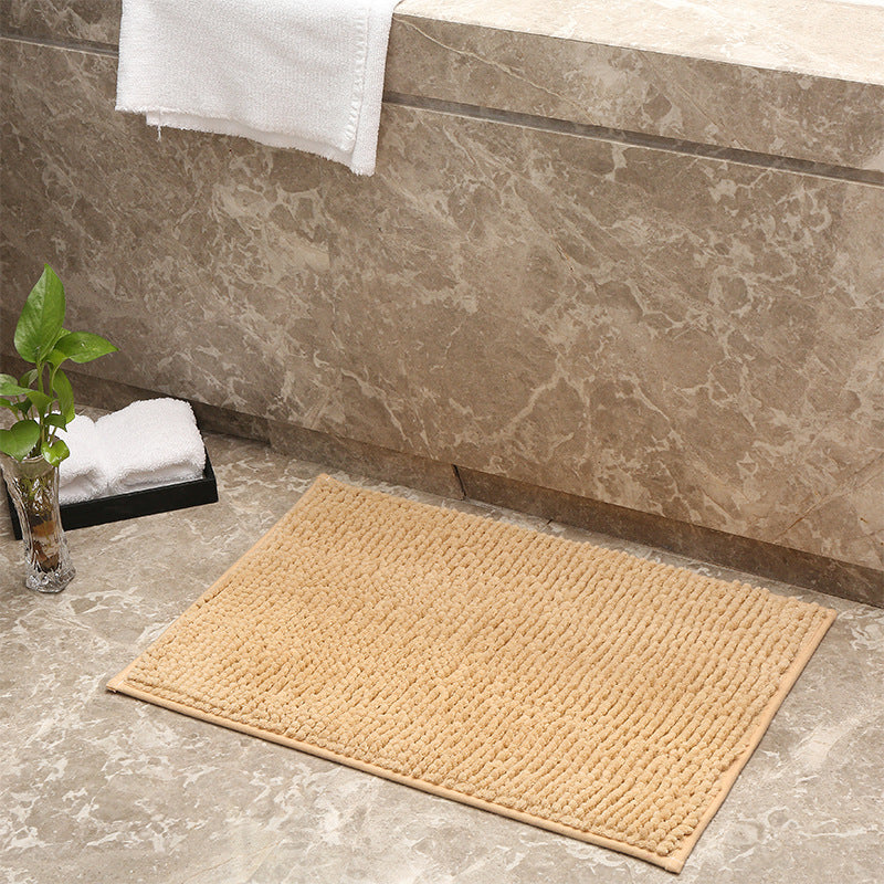 Short Hair Chenille Non-Slip Absorbent Floor Mat for Home Use