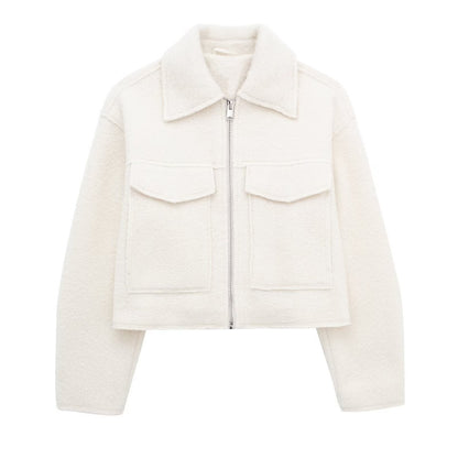 Short jacket coat