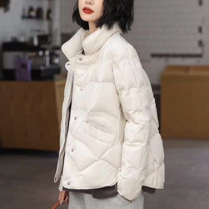 Short Lightweight Down Jacket for Women