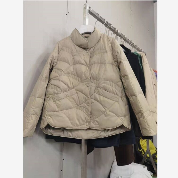 Short Lightweight Down Jacket for Women
