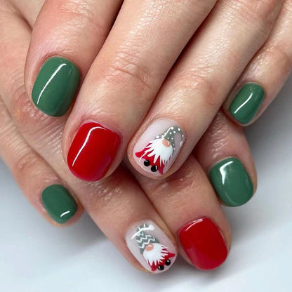 Short nail stickers