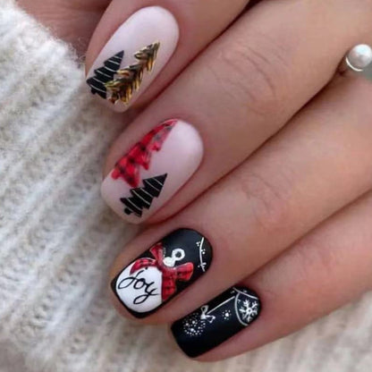 Short nail stickers