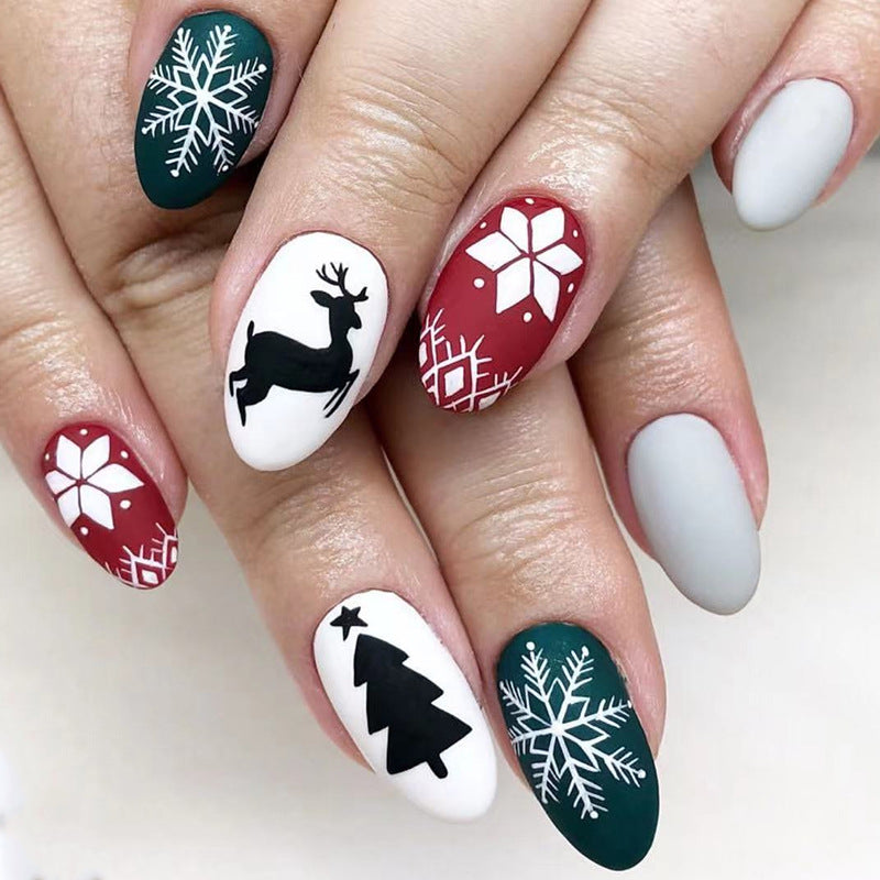Short nail stickers