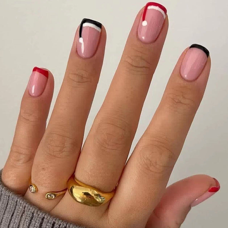 Short nail stickers
