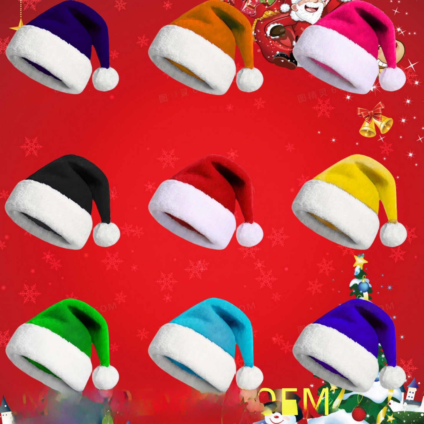 Short Plush Hats