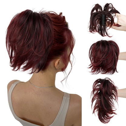 Short ponytail hairpiece