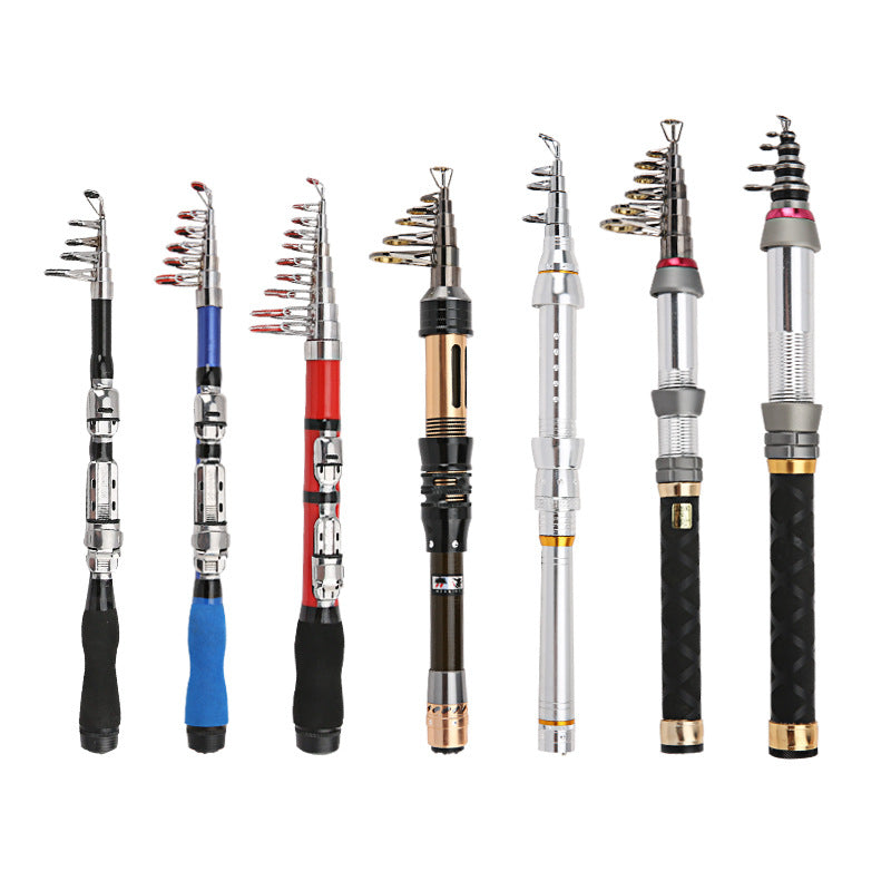 Short section small fishing rod