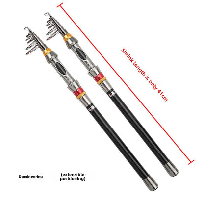 Short section small fishing rod