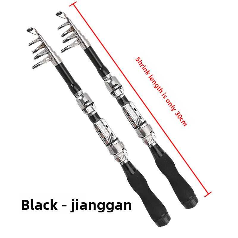 Short section small fishing rod