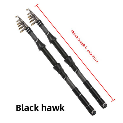 Short section small fishing rod
