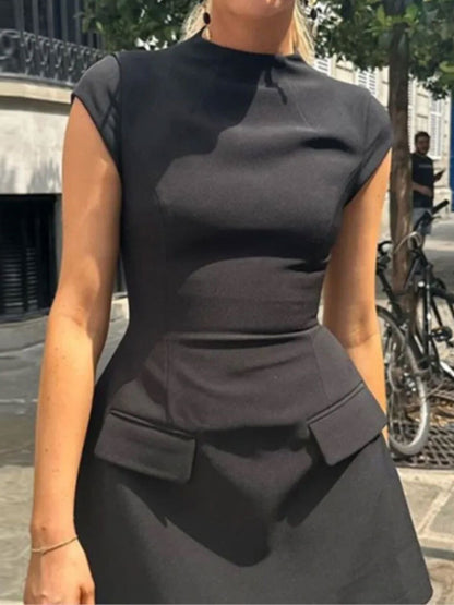 short-sleeve dress