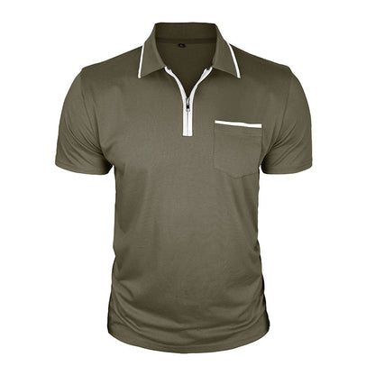 Short Sleeve Mens Polo Shirt