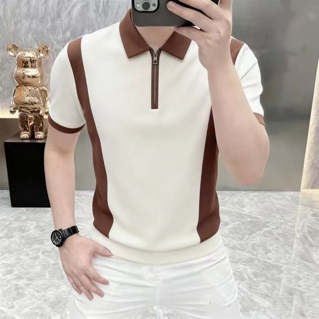 Short-sleeve polo shirt