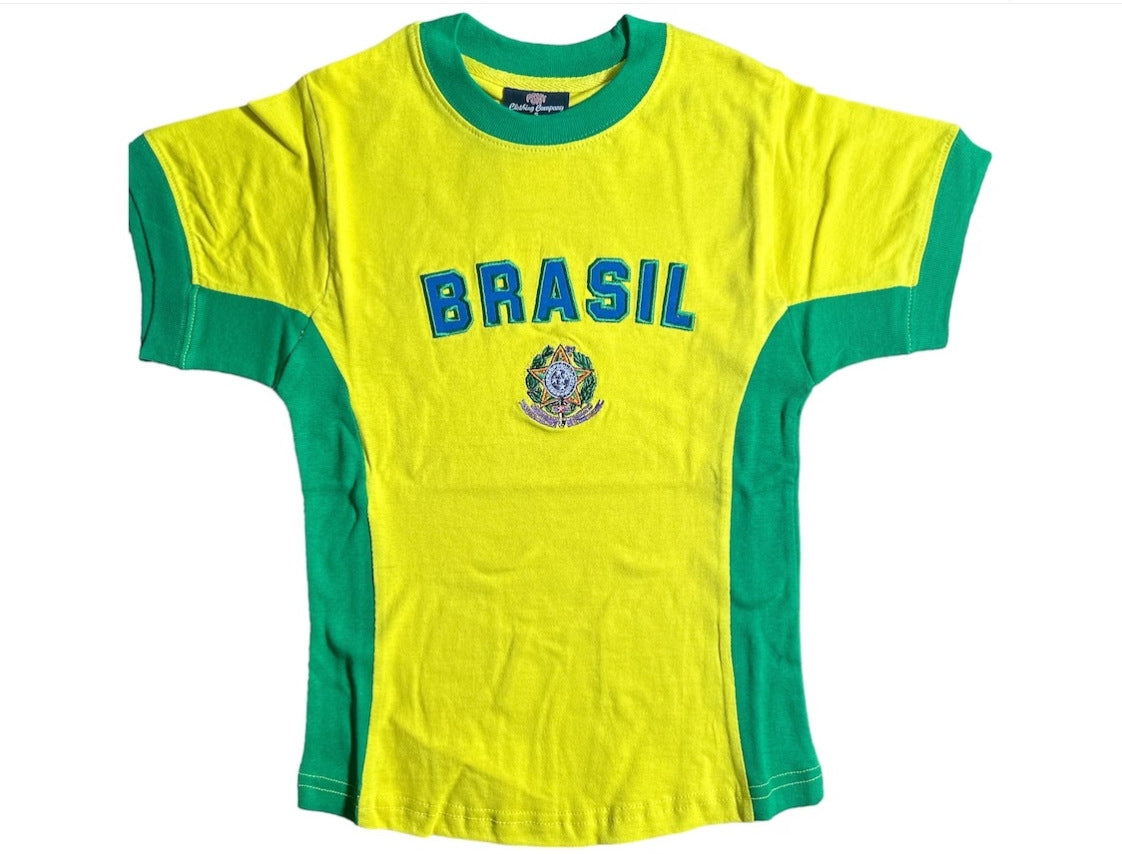 Short-sleeve round neck