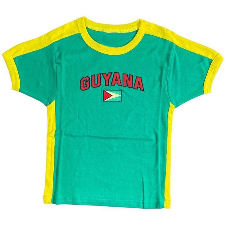 Short-sleeve round neck