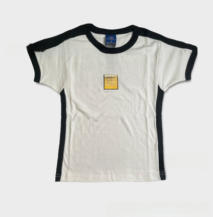 Short-sleeve round neck