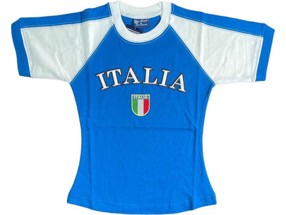 Short-sleeve round neck