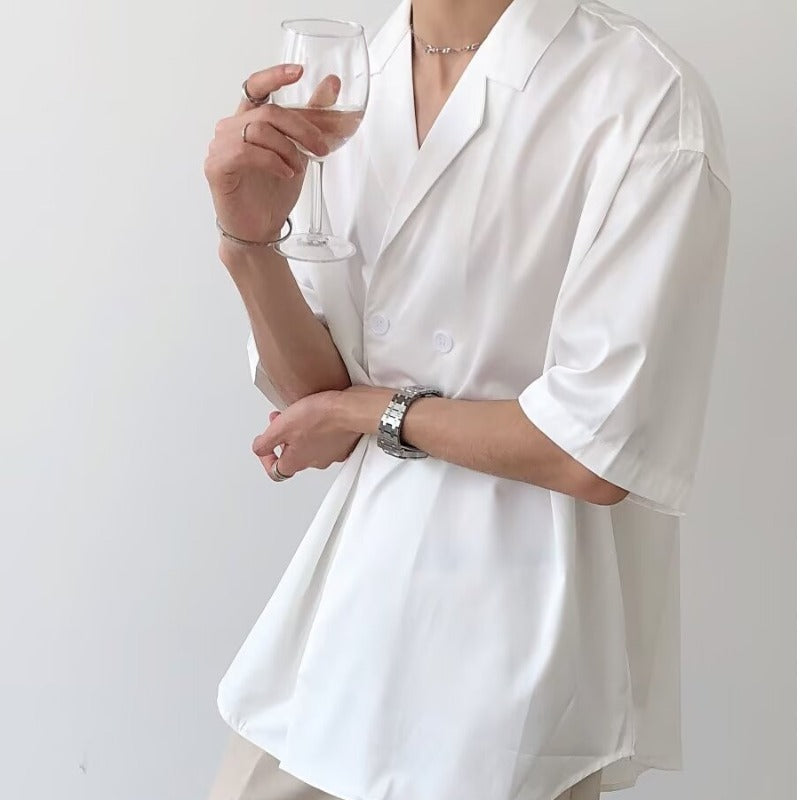 Short-sleeve shirt for men
