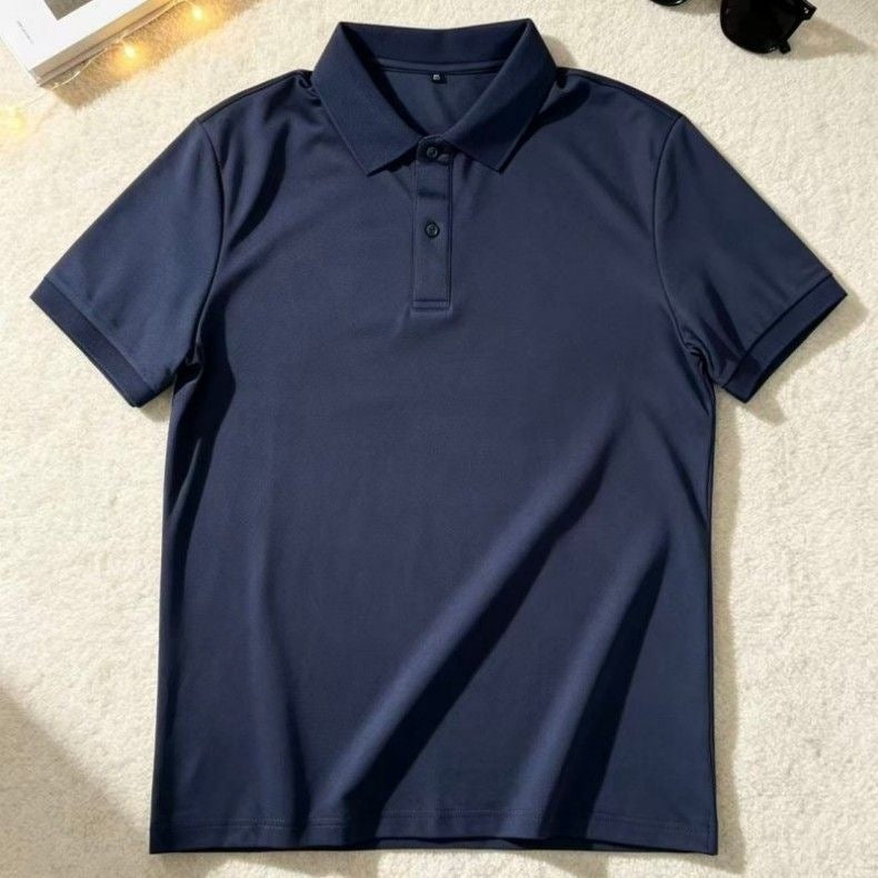 Short Sleeve Summer Turn-Down Collar Casual
