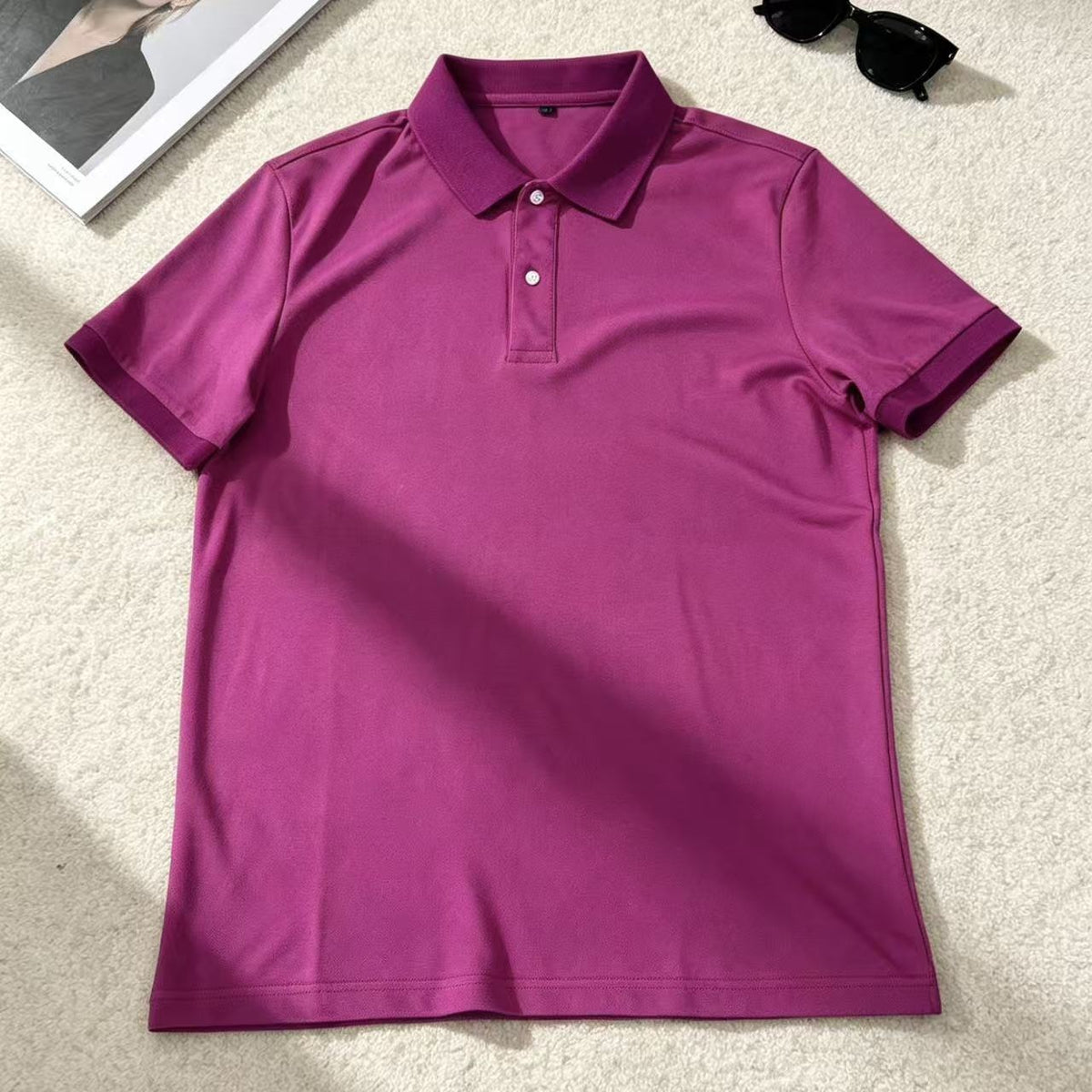 Short Sleeve Summer Turn-Down Collar Casual